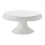 PRATO PARA BOLO COM PÉ 27 CM TRÉSOR - BRANCO - Foto 2