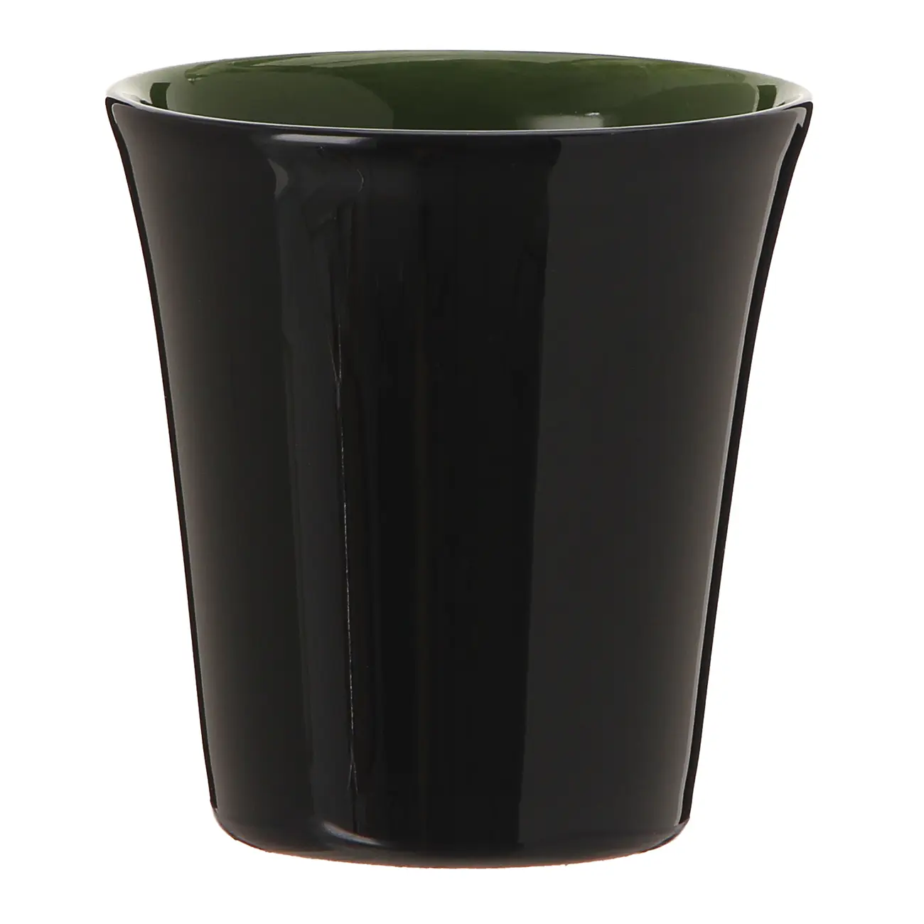 CANECA 330 ML DEGUSTO - PRETO/MUSGO - Foto 4