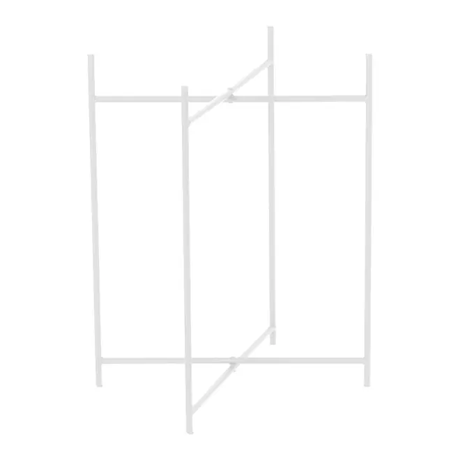 MESA LATERAL REDONDA 41 CM PLATTER - BRANCO - Foto 5