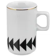 CANECA ESPRESSO 80 ML HIPFIX ARROW - PRETO/OURO - Foto 1