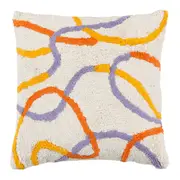 ALMOFADA 45 CM X 45 CM FLOW - FLANDRES/CORES CALEIDOCOLOR - Foto 1