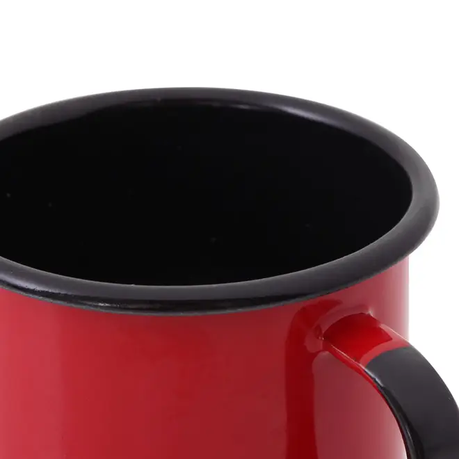 CANECA ZEZÉ 330 ML - VERMELHO/PRETO - Foto 6