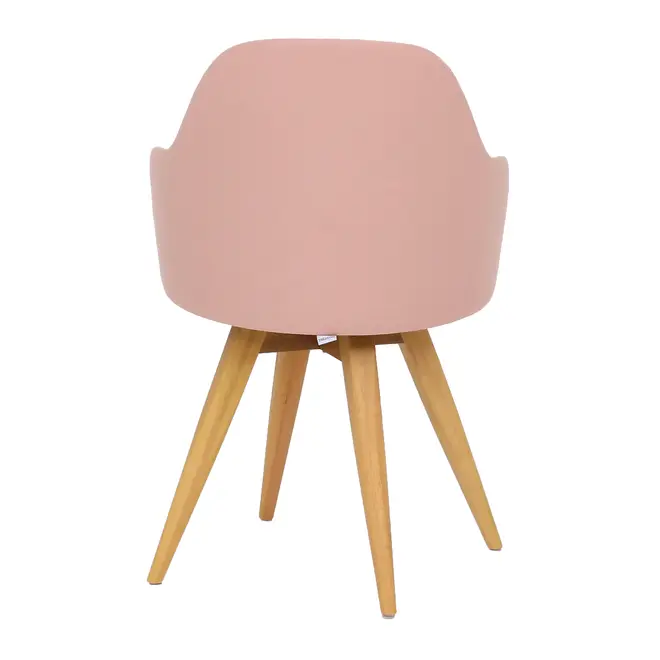 CADEIRA DE JANTAR GIRATÓRIA KLOE - TAUARI/QUARTZO ROSA - Foto 7