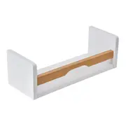 PRATELEIRA 13 CM X 40 CM X 15 CM ALENTO - BRANCO/AMÊNDOA - Foto 2