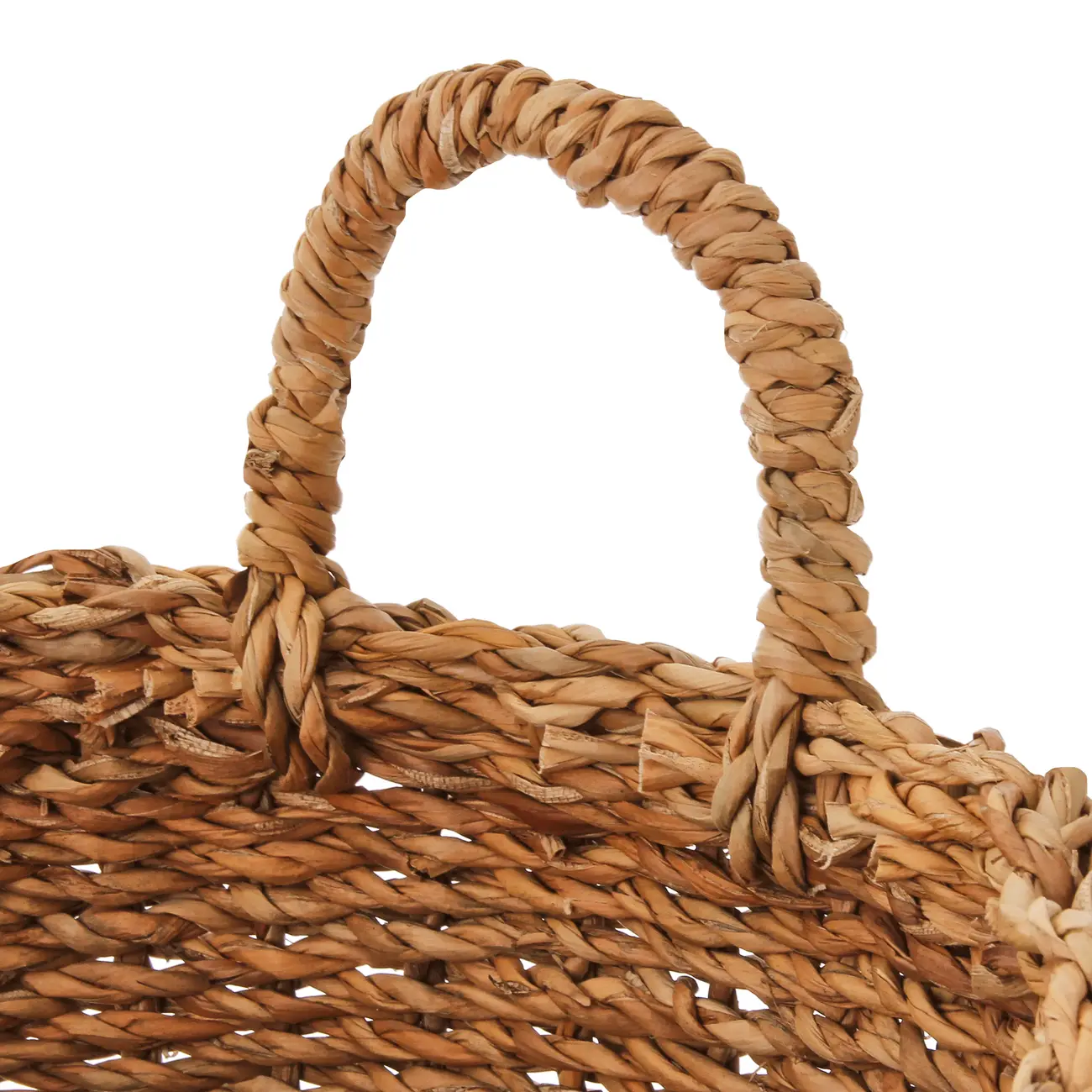 CESTO 30 CM X 30 CM X 29 CM TÂMIL - FIBRA NATURAL - Foto 3