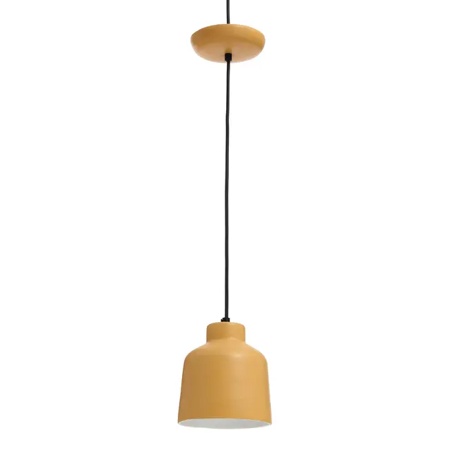 LUMINÁRIA DE TETO KERAMIK - AMARELO HANBAR - Foto 2