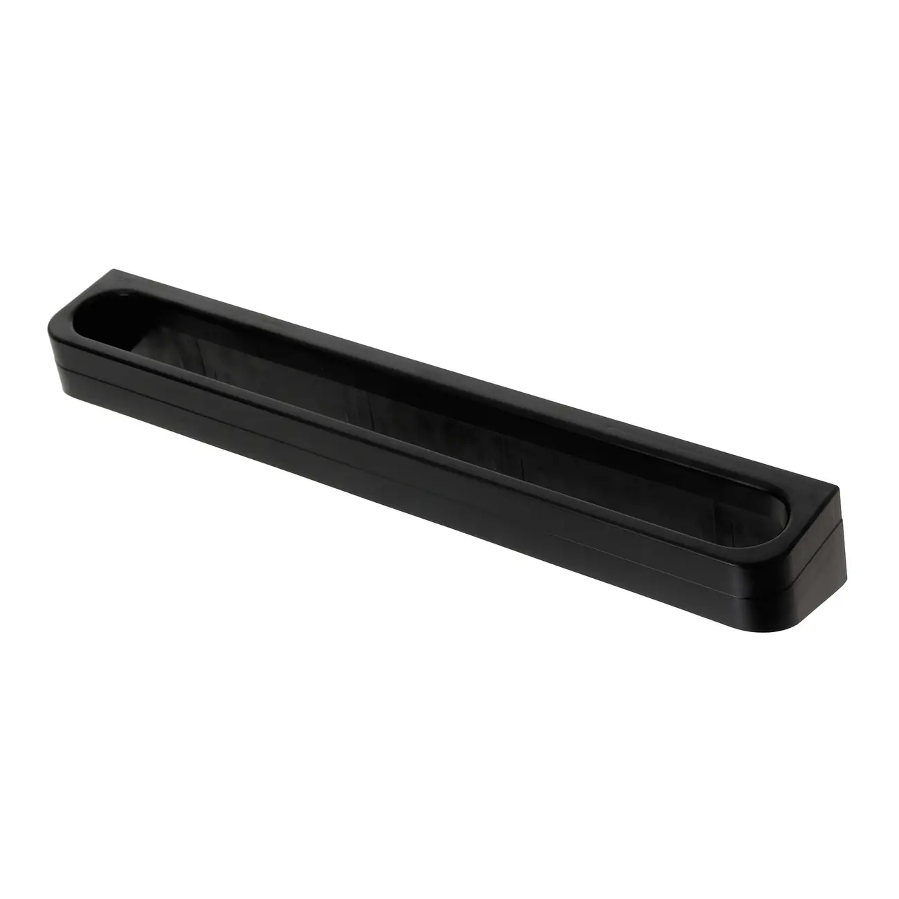 PORTA-TOALHAS AUTOADESIVA 55 CM ELEVE - PRETO - Foto 2