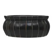 CACHEPÔ 20 CM KISHI - PRETO/CANELA DO CEILÃO - Foto 2