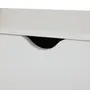 ARMÁRIO PARA ESCRITÓRIO ALTO 2 PORTAS LIN - BRANCO/NOZES - Foto 6