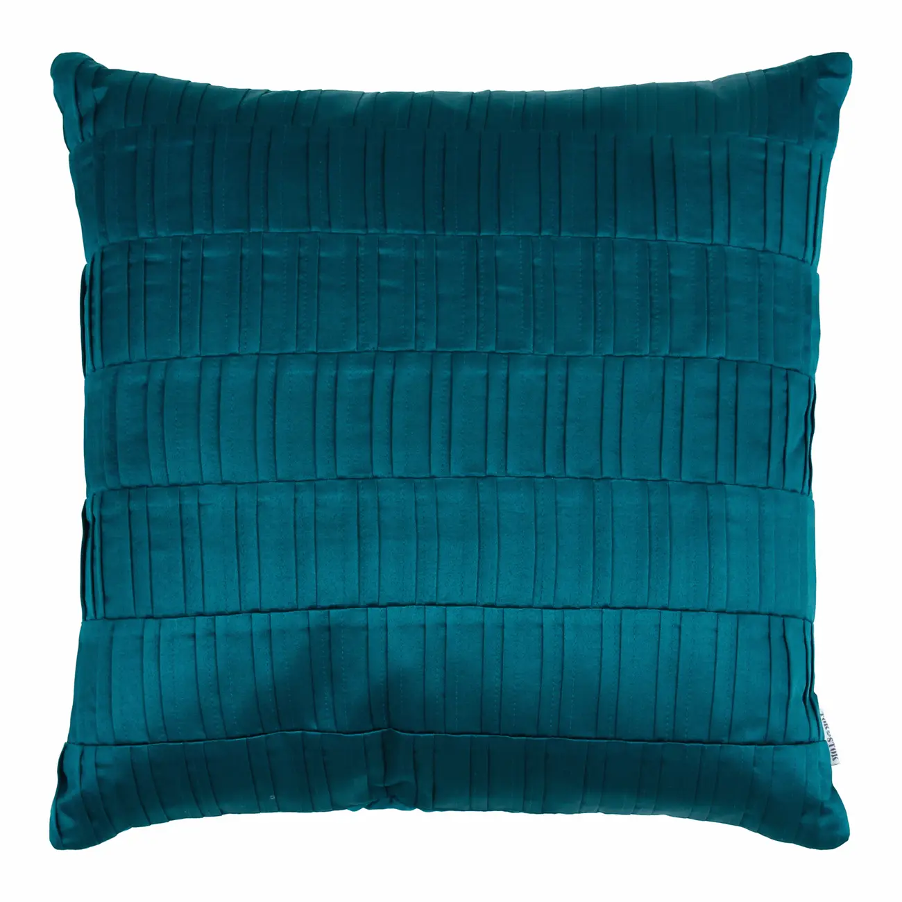 ALMOFADA 45 CM X 45 CM TEMPLE PLEAT - VERDE ESCARAVELHO - Foto 1