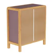 CÔMODA 4 GAVETAS 90 CM X 45 CM KANT - RUBY MOCHA/AMÊNDOA - Foto 12