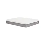 CAMA BOX CASAL 138 C/GAV TATOU LÁTEX/MAX - CINZA/BRANCO - Foto 4
