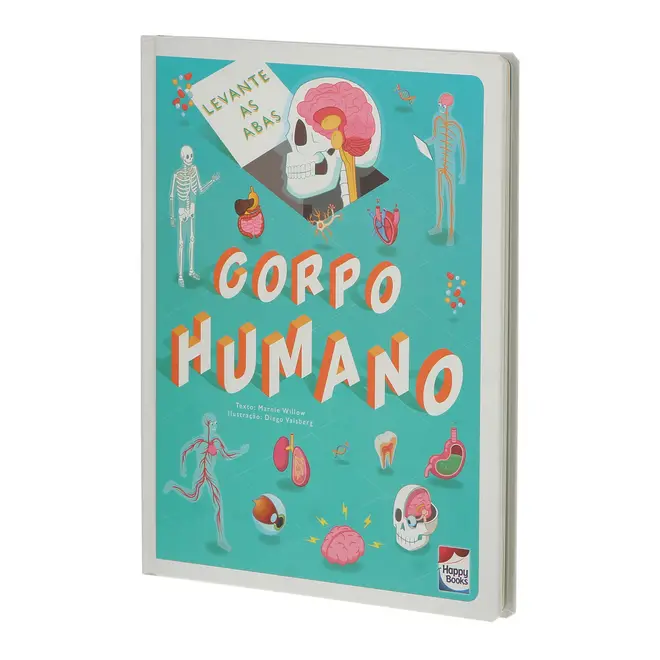 LEVANTE E DESCUBRA: CORPO HUMANO LIVRO INFANTIL - MULTICOR - Foto 3