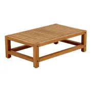 MESA DE CENTRO/LATERAL 88 CM X 50 CM PIPA - CASTANHA DE CAJU - Foto 4