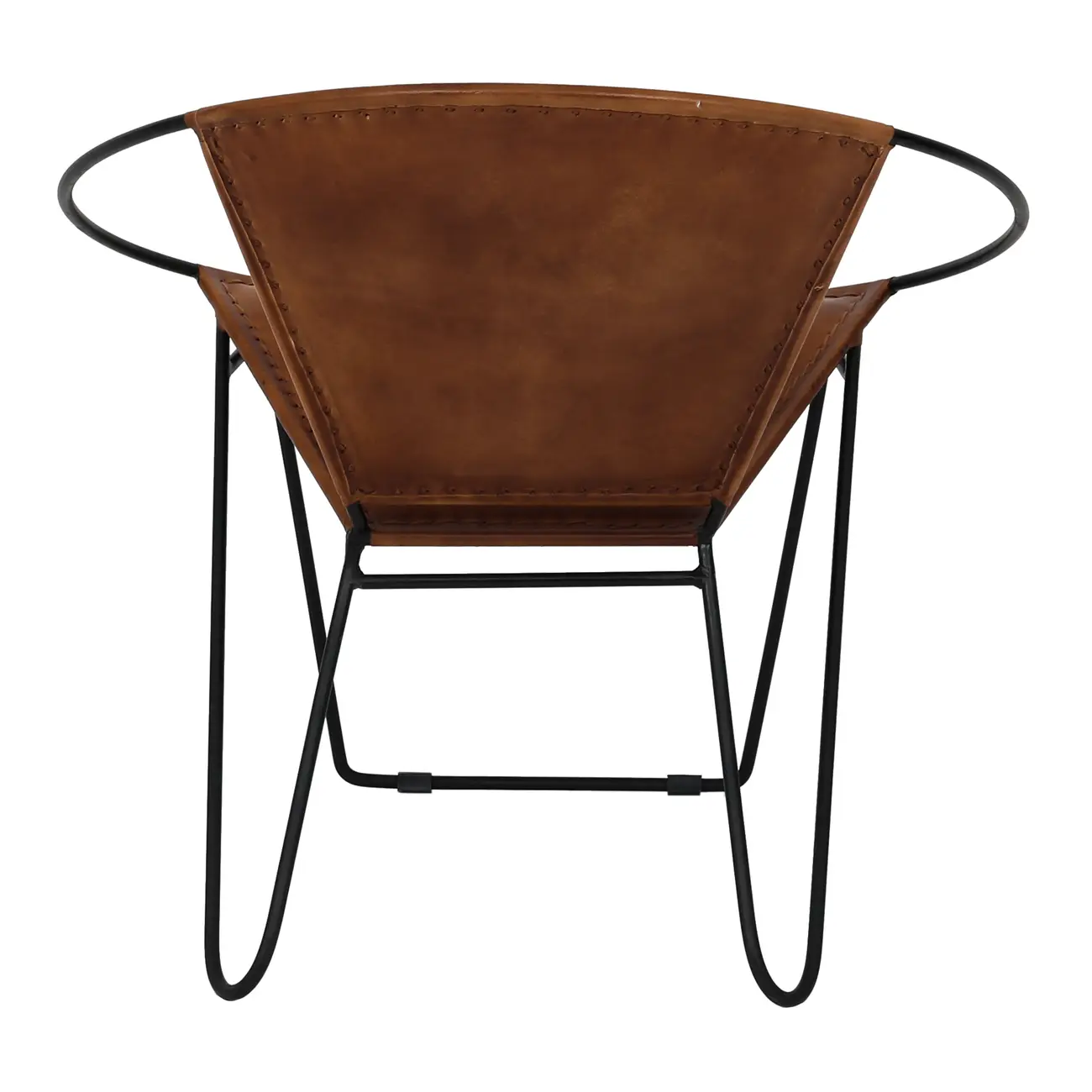 POLTRONA OLD JONES - PRETO/NOZES - Foto 4