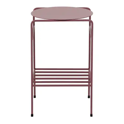 MESA LATERAL C/PRATELEIRA 33 CM X 33 CM NOLA