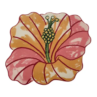 LUGAR AMERICANO 44 CM X 38 CM SAUDADE TROPICAL HIBISCO