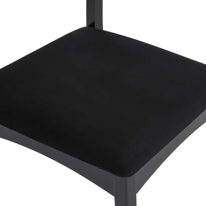 CADEIRA COM PALHINHA BOSSA - PRETO/PRETO - Foto 8