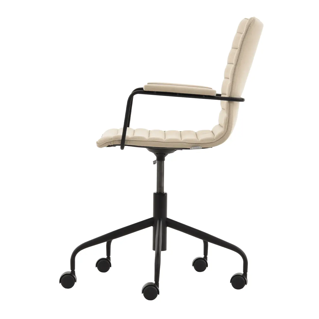 CADEIRA HOME OFFICE FENIKS - BEGE/PRETO - Foto 3