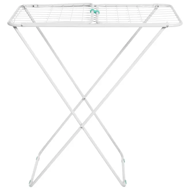 VARAL DE CHÃO DOBRÁVEL 1,42 M X 57 CM WIPE - BRANCO/MENTA - Foto 3