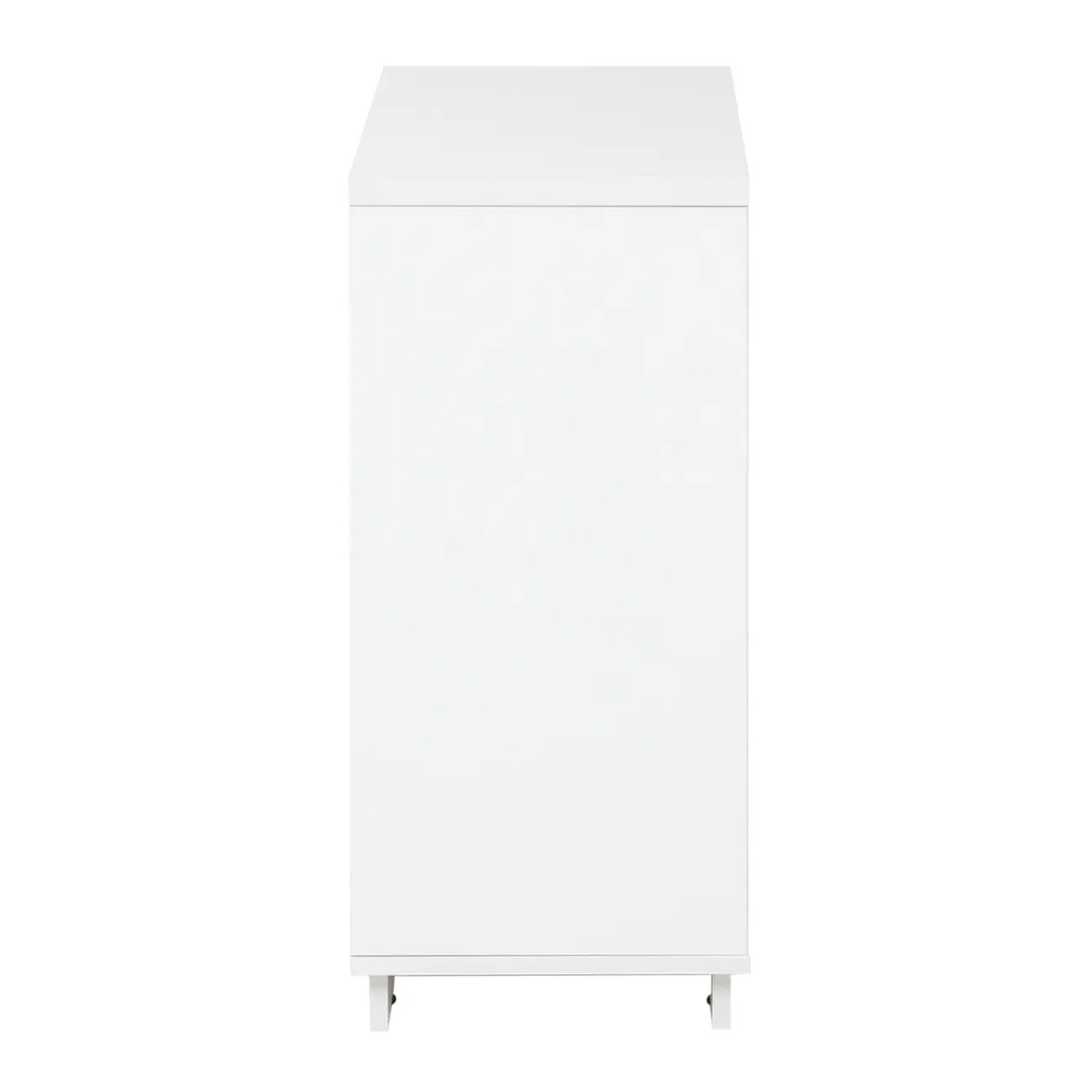 ARMÁRIO PARA ESCRITÓRIO BAIXO 1 PORTA DESLIZANTE ALETA - BRANCO - Foto 3