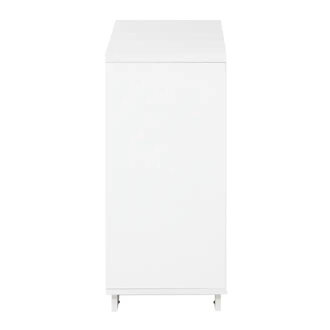 ARMÁRIO PARA ESCRITÓRIO BAIXO 1 PORTA DESLIZANTE ALETA - BRANCO - Foto 3