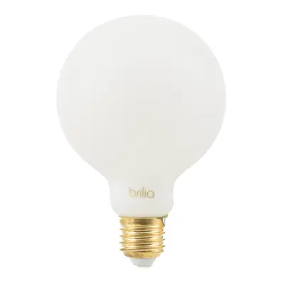 LÂMPADA LED MILK G95 E27 5W 127/220V BRILIA