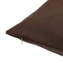CAPA PARA ALMOFADA 42 CM X 42 CM FALÉSIAS - CANELA DO CEILÃO/CANELA DO CEILÃO - Foto 3