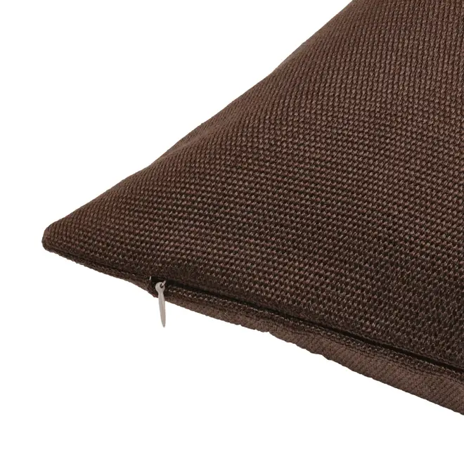 CAPA PARA ALMOFADA 42 CM X 42 CM FALÉSIAS - CANELA DO CEILÃO/CANELA DO CEILÃO - Foto 3