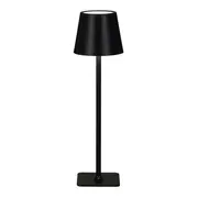 LUMINÁRIA DE MESA LED RECARREGÁVEL KROM - PRETO - Foto 4