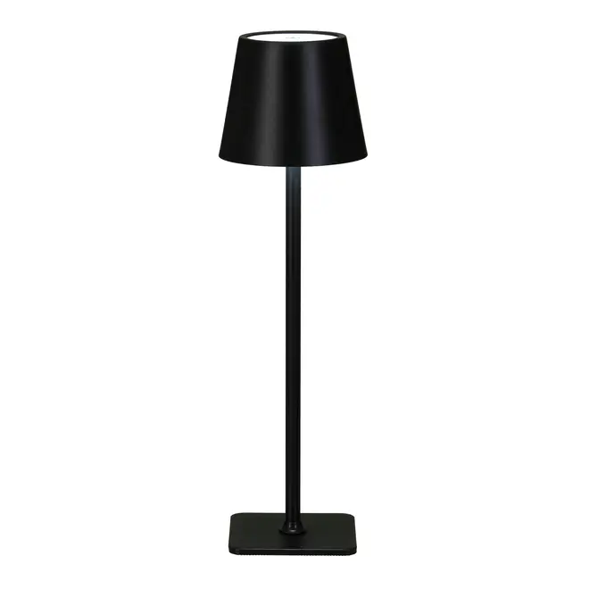 LUMINÁRIA DE MESA LED RECARREGÁVEL KROM - PRETO - Foto 4
