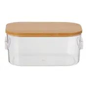 CAIXA 6 CM X 14 CM X 9 CM BAMBOO PRATIC - INCOLOR/BAMBU - Foto 1