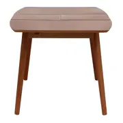 MESA DE JANTAR EXTENSÍVEL 1,36 M/1,76 M X 90 CM OREGON - NOZES - Foto 7