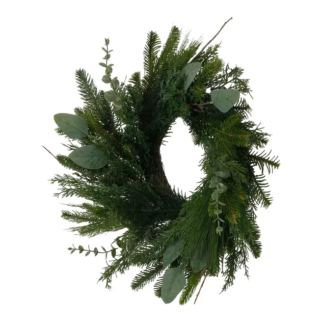 GUIRLANDA PINHEIRO 40 CM VILAREJO NOEL - VERDE - Foto 2