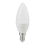 LÂMPADA LED VELA E14 3W 127/220V BRILIA - BRANCO - Foto 4