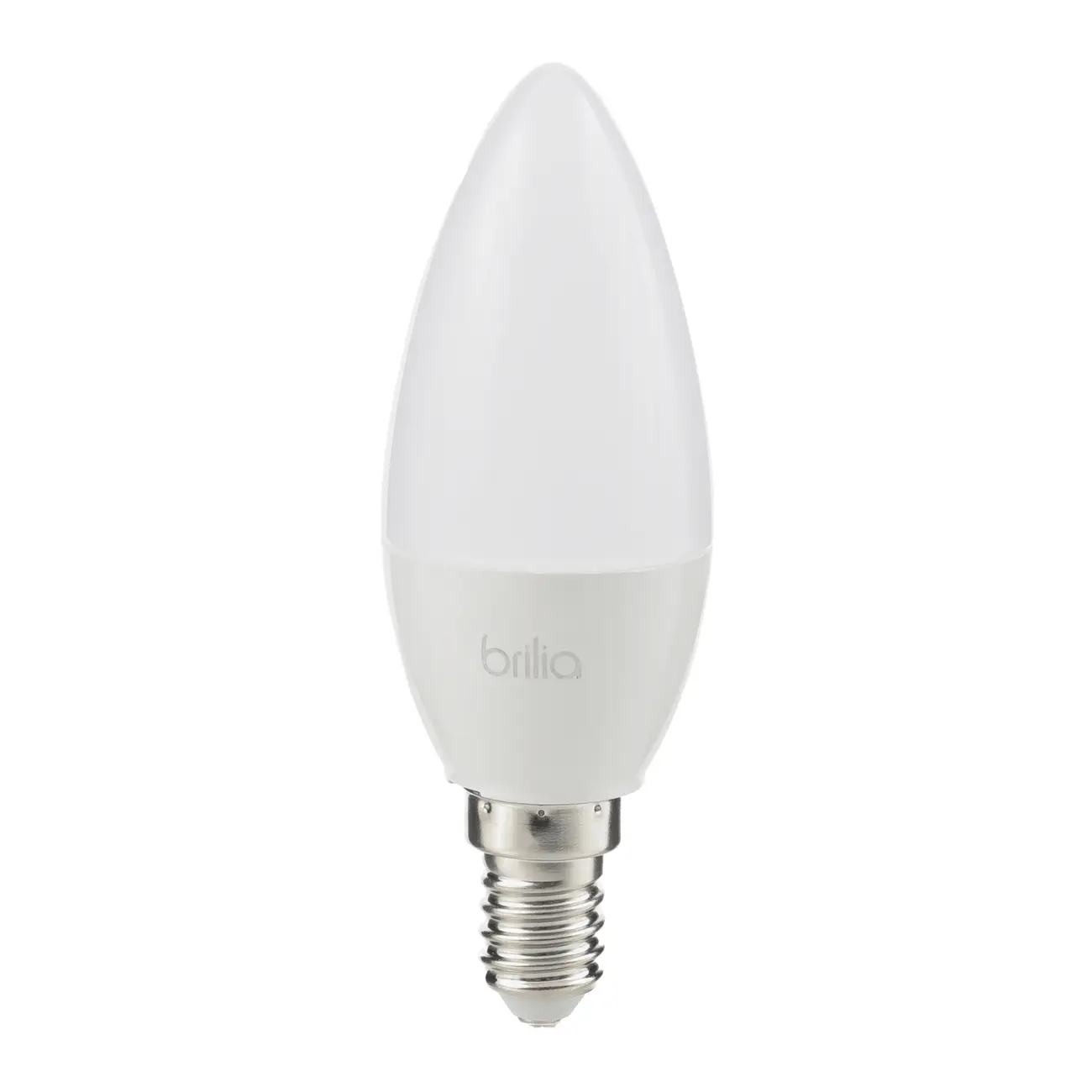 LÂMPADA LED VELA E14 3W 127/220V BRILIA - BRANCO - Foto 4