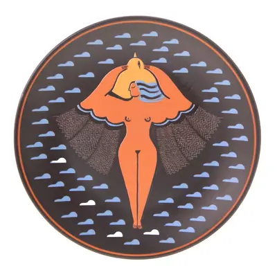 PRATO RASO MULHER PÁSSARO
