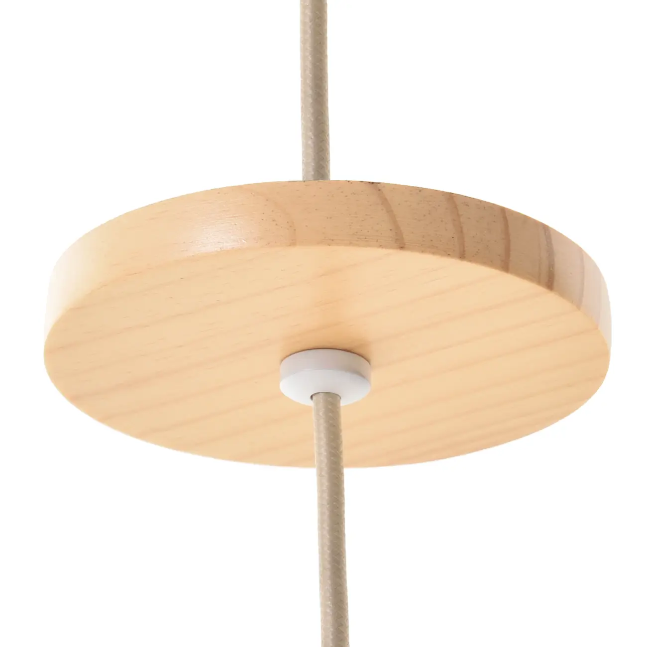 SUSPENSÃO 1,50 M WOODY - AMÊNDOA/NATURAL - Foto 2