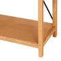 ESTANTE 98 CM X 2 M BEAM - AMÊNDOA/PRETO - Foto 6