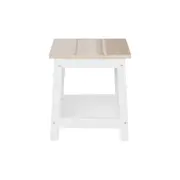 SAPATEIRA 39 CM X 70 CM X 37 CM BENSHOES - BRANCO/NATURAL WASHED - Foto 3