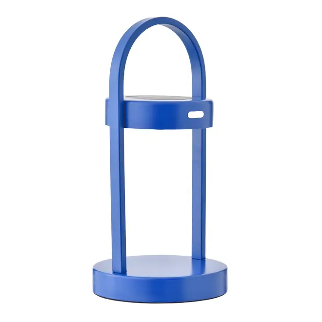 LUMINÁRIA DE MESA LED RECARREGÁVEL SOLARE - AZUL COBALTO - Foto 6