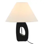LUMINÁRIA DE MESA ÉBANY C/CUP A - EBANIZADO/NATURAL - Foto 2