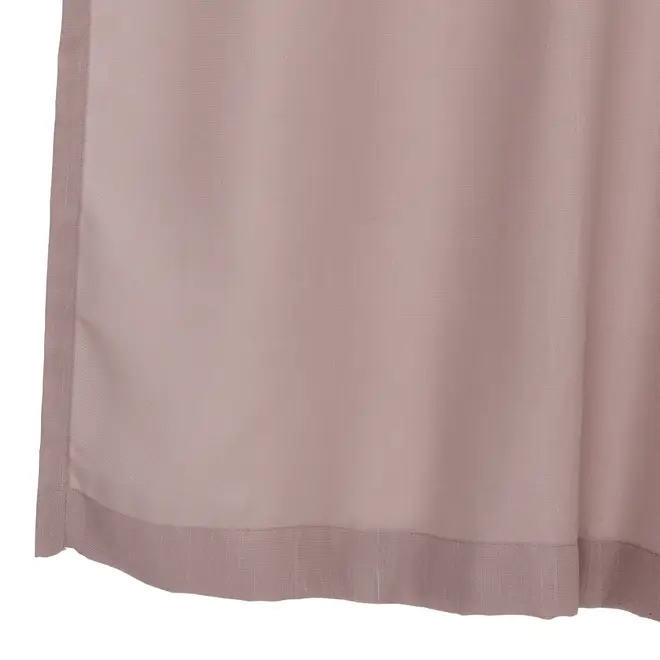 CORTINA 2 PEÇAS 1,30 M X 2,30 M DIFFUSING - ROSA ANTIQUE - Foto 4