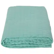 COLCHA DE SOLTEIRO 1,60 M X 2,40 M PLEIN - MENTA - Foto 1