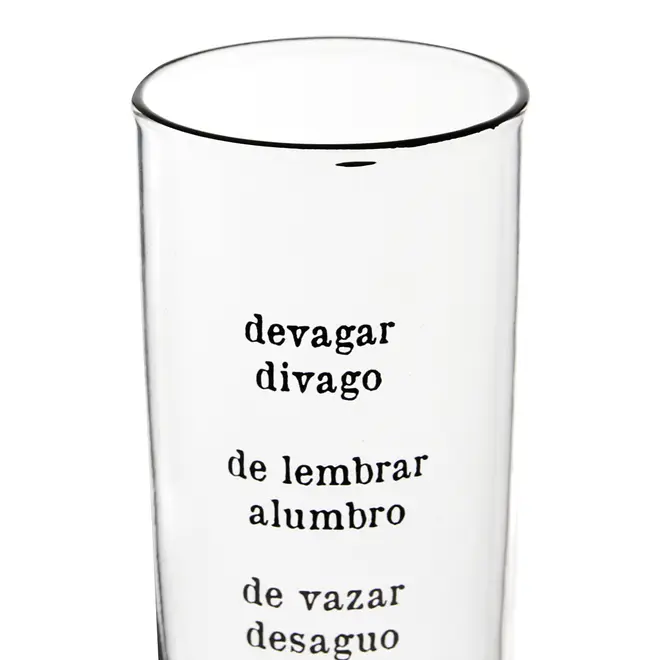 COPO LONG DRINK 300 ML TUDO OU TUDO - INCOLOR/CINZA - Foto 3
