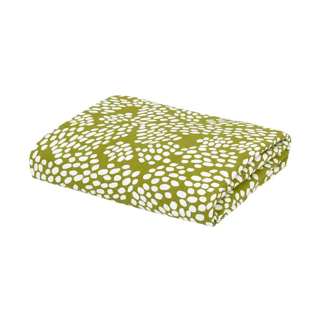 LENÇOL COM ELÁSTICO SOLTEIRO 88 CM X 1,88 M X 30 CM DA HORTINHA - ERVA MATE/OFF WHITE - Foto 2