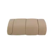 EDREDOM DUPLA-FACE SOLTEIRO 1,60 M X 2,40 M MISCELLAN - OFF WHITE/CAQUI - Foto 1