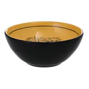 TIGELA 15 CM MAIZENA - AMARELO/PRETO - Foto 2