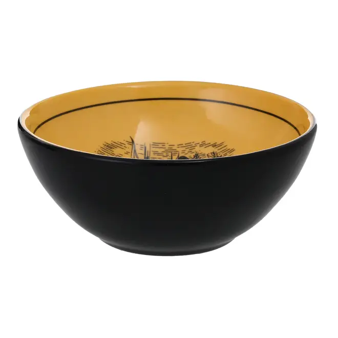 TIGELA 15 CM MAIZENA - AMARELO/PRETO - Foto 2