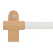 SUPORTE PARA CORTINA EXTENSÍVEL 107-305 11 MM BELLWOOD - BRANCO/FAIA - Foto 3